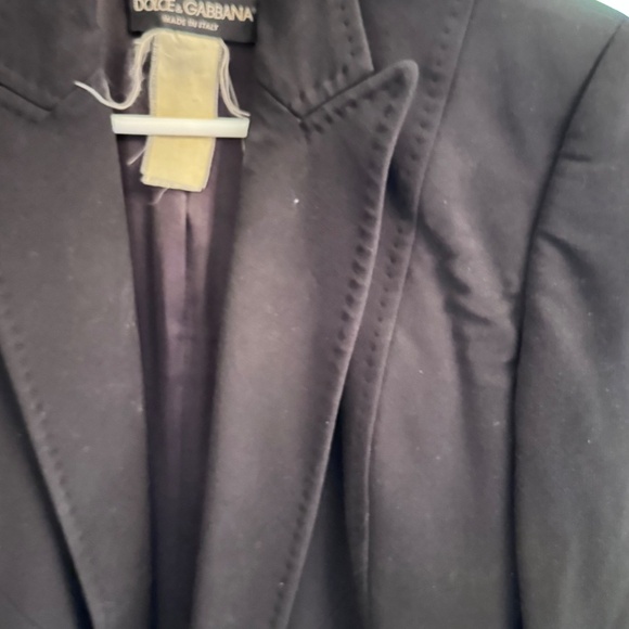Dolce & Gabbana Vintage Black Jacket Size 40 - Picture 4 of 7